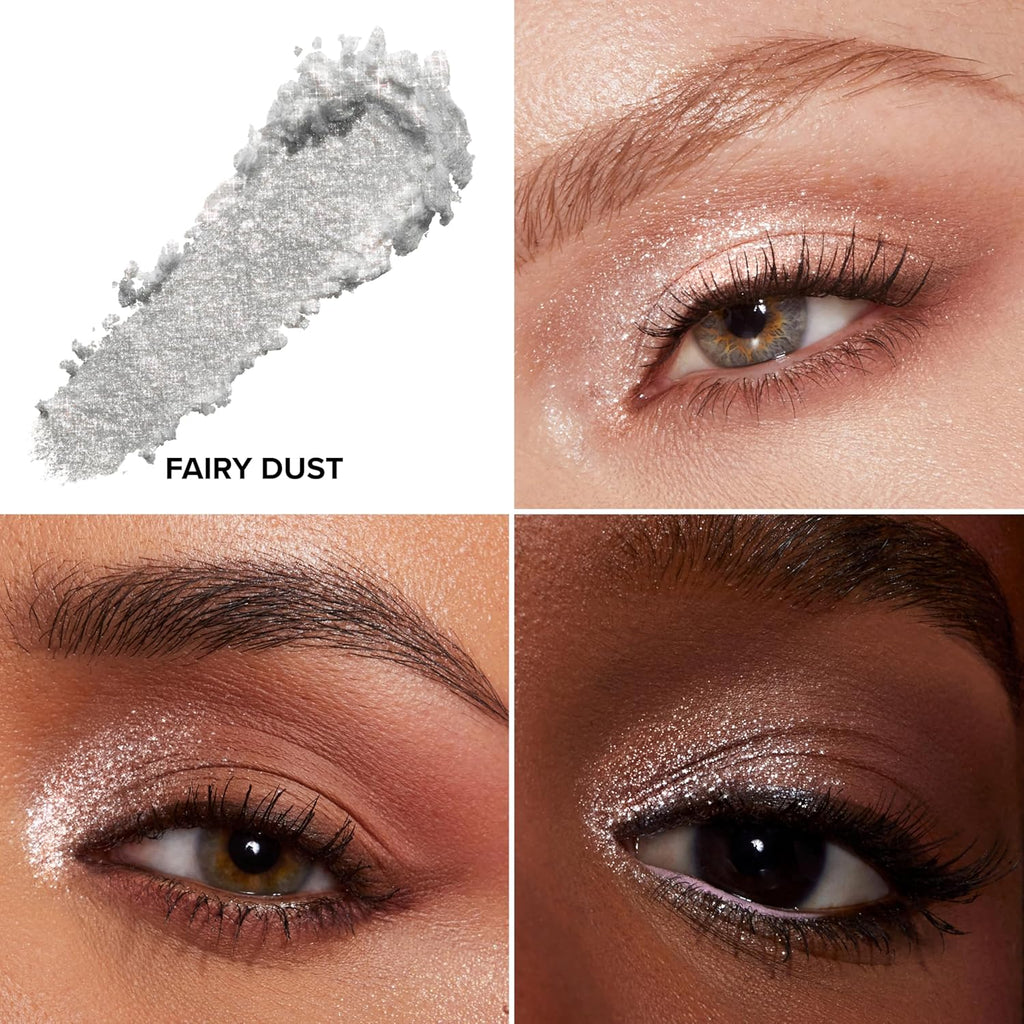 Too Faced Disco Crush Glitter - High Shine Multi-Use Eye & Face Sparkle | Creamy Iridescent Multichrome, 0.05 Ounce