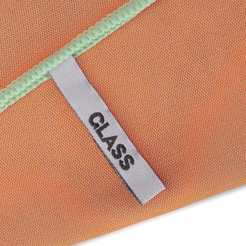 Full Circle Renew Collection Glass Cleaning Cloths - Recycled Microfiber, Set of 2 | Multicolor