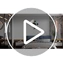 Contemporary Wall Clock - Large Modern Battery Operated Clock for Living Room