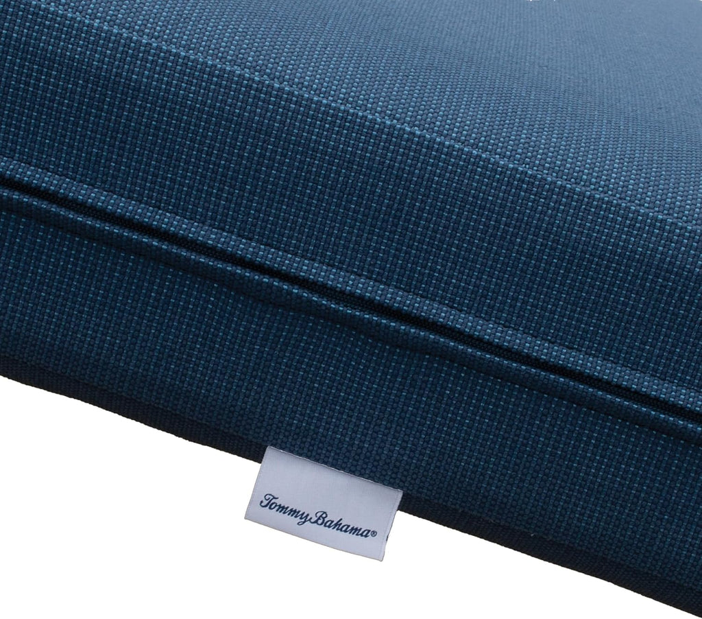 Tommy Bahama Outdoor Lounge Chair Cushion Set - Sunbrella® Fabric, Bamboo Bay Cobalt Color