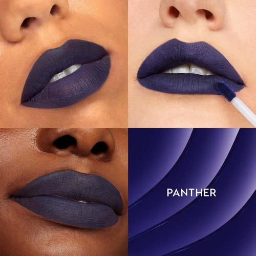 ColourPop Ultra Matte Liquid Lipstick - Ultra-Pigmented, Long-Lasting Formula - Smooth, Flexible Feel - Panther (0.13 oz)