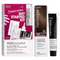 AGE Beautiful Permanent Hair Color Dye - 100% Gray Coverage & Anti-Aging Formula | Biotin Infused for Thicker, Fuller Hair