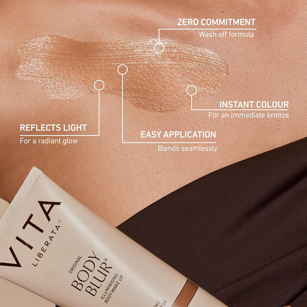 Vita Liberata Body Blur - Flawless Leg and Body Makeup for Radiant Glow | Skin Perfecting Foundation