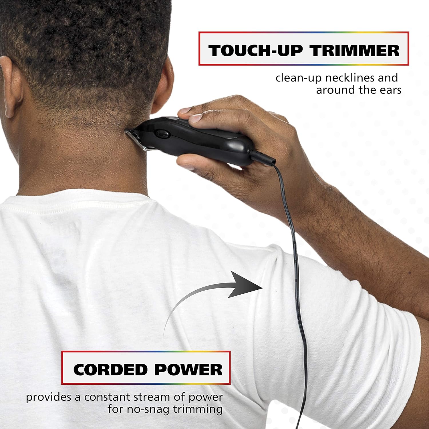 Wahl USA Pro Series Platinum Hair Clipper & Trimmer - Home Haircutting with Color-Coded Combs | Model 79804-100