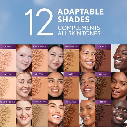 Covergirl Simply Ageless Foundation - Tinted Skincare Makeup Hybrid, 40 Medium, Radiant Finish, 1.0oz