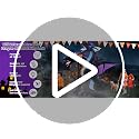 7FT Halloween Inflatable Dragon Decoration - Purple Two-Headed Outdoor Blow Up