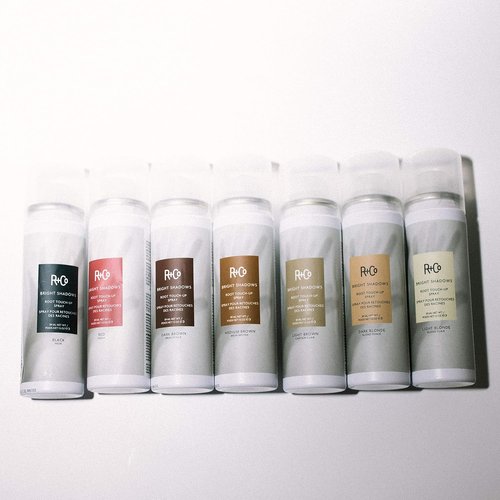 R+Co Bright Shadows Root Touch-Up Spray - Effortless Coverage for Gray Roots - 1.5 Oz