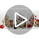 30PCS Red & Clear Shatterproof Christmas Tree Ornaments 2'' Holiday Decor Set - Variation: Red #01 / 1.97"