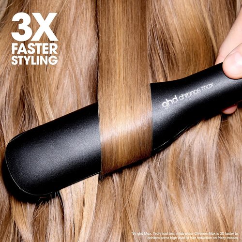 GHD Chronos & Chronos Max Stylers - Professional Flat Iron Hair Straighteners | 3X Faster Styling, More Shine & Less Frizz