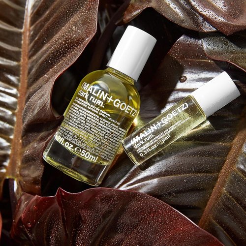 MALIN+GOETZ Perfume Oil - Concentrated Signature Scents | Leather, Dark Rum, Cannabis, Strawberry | Travel-Friendly Rollerball | Vegan & Cruelty-Free | 0.2 fl oz