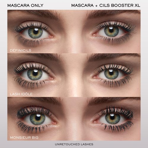 Lancôme Lash Idôle x Cils Booster XL Mascara Gift Set - Full Size Lash Idôle Mascara 0.27 Fl Oz, Travel Size Cils XL Enhancing Lash Primer 0.13 Fl Oz. and Mini Idôle Mascara 0.08 Fl Oz.