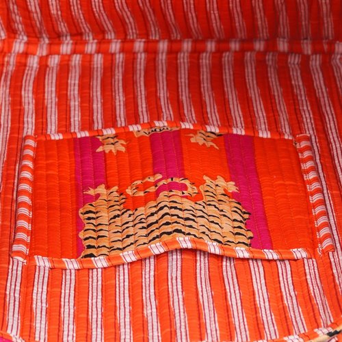 INDACORIFY Cotton Tote Bag - Handmade Ethnic Design for Women | Stylish Shopping & Daily Use