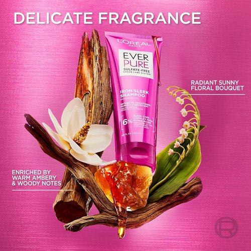 L'Oreal Paris EverPure Sulfate Free Conditioner - Frizz Control & Humidity Resistance, 6.8 Fl Oz