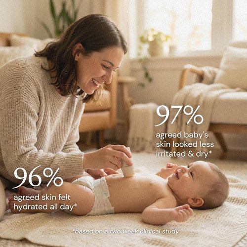Baby Balm - Natural Moisturizing Stick for Eczema Relief & Diaper Rash | Grass-Fed Tallow, Organic Jojoba & Beeswax | Lab Tested & Baby-Safe, Made in USA
