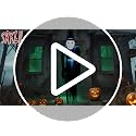 6FT Hanging Ghost Inflatable Halloween Decor with Built-in LEDs - Outdoor & Yard