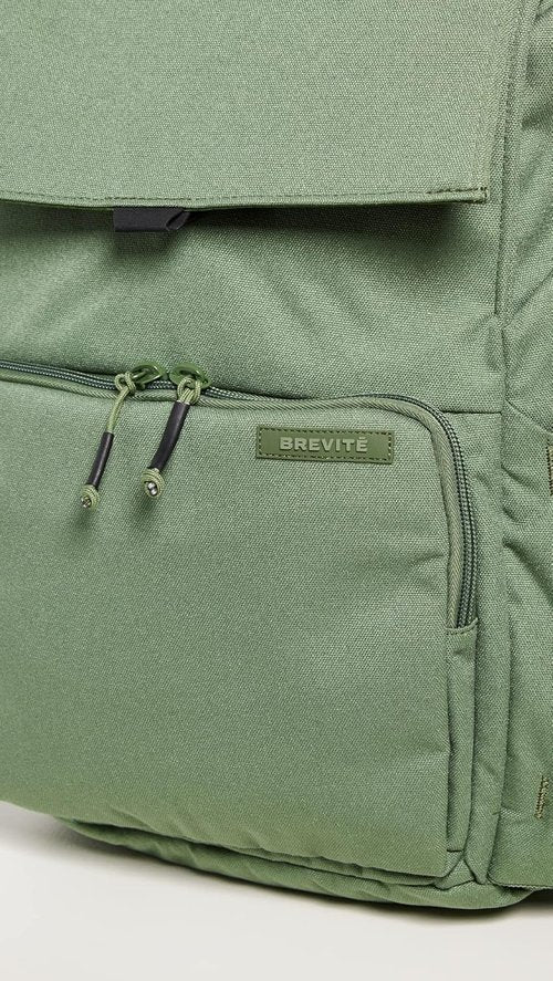 Brevite The Daily Backpack - Stylish Green Design | Versatile One Size for Everyday Use