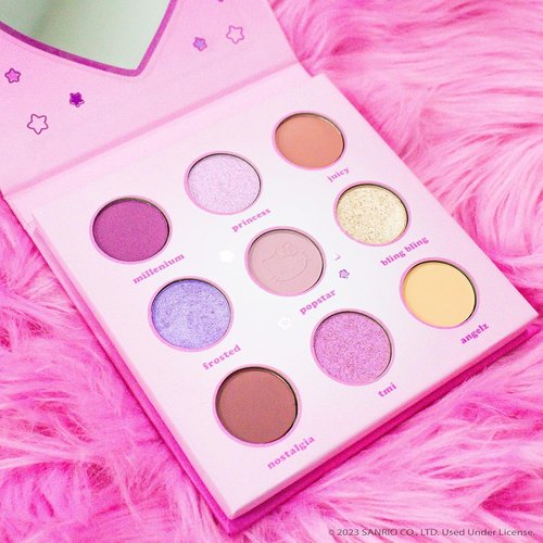 Crème Shop Hello Kitty Y2K Angel Baby Eyeshadow Palette - Vibrant Pink Shades for Stunning Looks