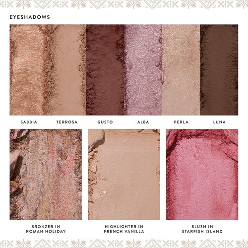 Laura Geller New York Baked Palette - Tuscan Dreams | Full Size with Bronzer, Blush, Highlighter & 6 Eyeshadows
