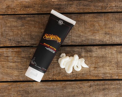 Suavecito Beard Butter 4 oz | Original Scent - Moisturizes & Softens Beard for Healthy Shine