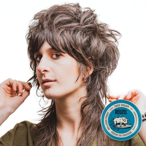 Reuzel Surf Texture Cream - Light Hold & Matte Finish, Water Soluble Styling, 3.38 oz