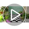 2 Pack Wonderland Checkered Party Runners with Tape - Black White Decor
