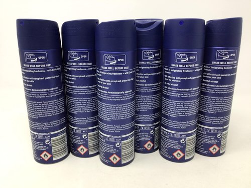 6 x Nivea Men Cool Kick 48h Anti-Perspirant 150ml by Nivea Men