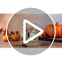 Halloween Ghost Cup with Lid & Straw - Spooky Gift for Women & Kids