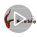 Juegoal 1 Pack Halloween Inflatable Octopus Tentacle Outdoor Decor - Lighted, 3.6ft Long