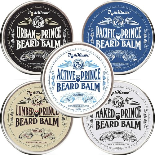 Pacific Prince Beard Butter - Midnight Ocean Breeze Conditioning Balm for Men's Grooming | 2 oz