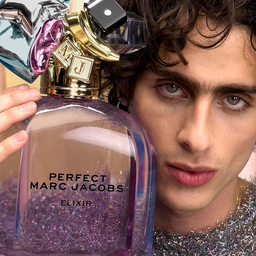 Marc Jacobs Perfect Elixir Eau de Parfum - Ambery Floral Women's Fragrance with Rhubarb & Vanilla - Vegan Formula