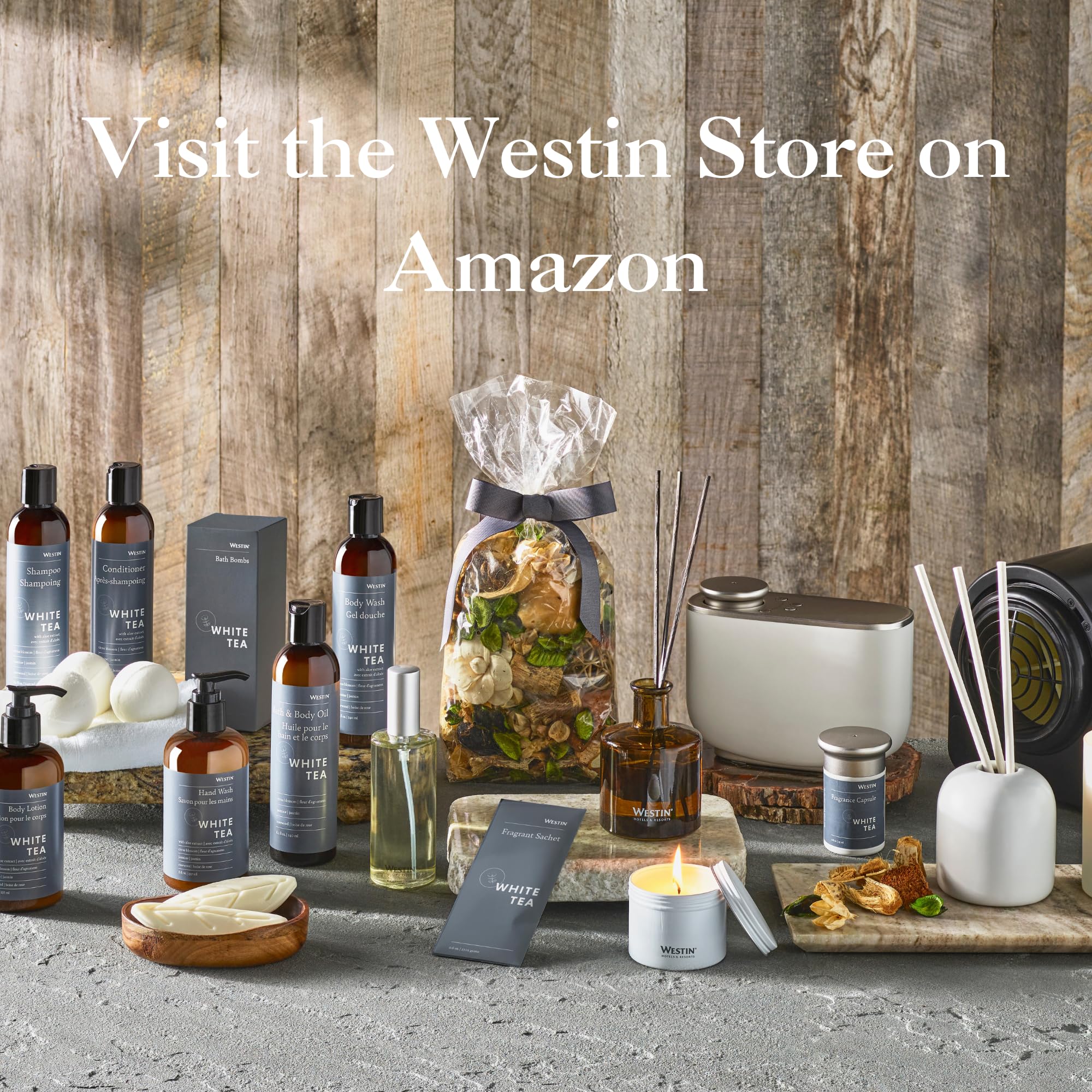 Westin White Tea Aloe Body Wash - Hydrating Bath and Shower Gel with Signature White Tea Aloe Scent - 8 ounces