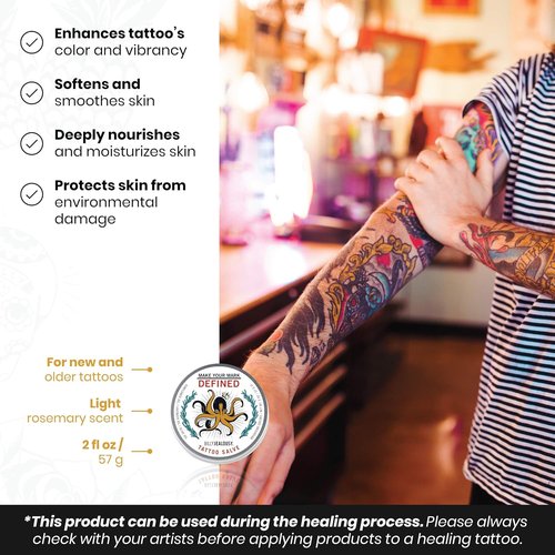 Billy Jealousy Make Your Mark Tattoo Salve - Nourishing Aftercare with Vitamin E & Lavender Oils | 2 oz
