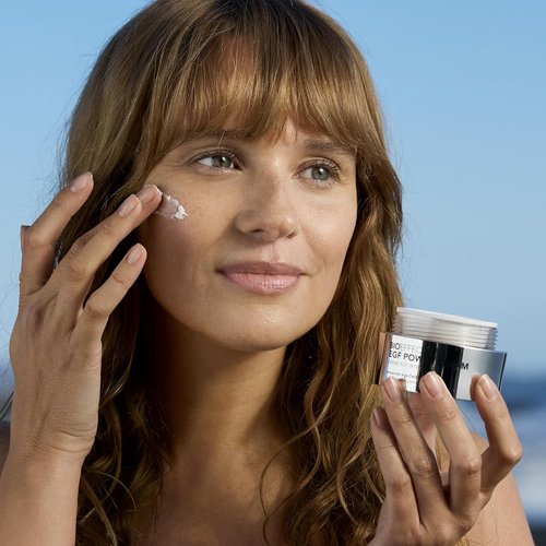 BIOEFFECT EGF Power Cream - Advanced Age-Defying Face & Neck Cream with Hyaluronic Acid & Niacinamide | 50 mL / 1.69 oz