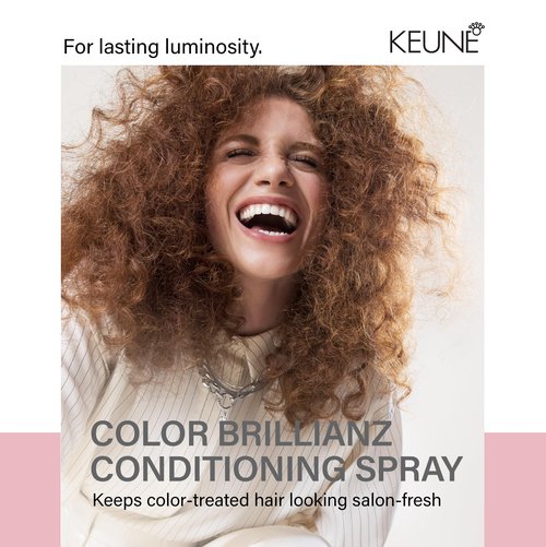 Keune Care Color Brillianz Leave-In Spray, Color-Safe & UV-Protecting Leave-In Treatment for Color-Treated Hair, 4.7 Fl Oz