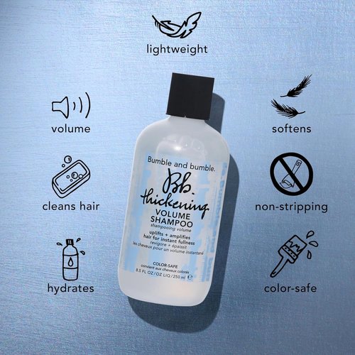 Bumble and bumble. Thickening Volumizing Shampoo - Lightweight Formula for Instant Fullness | Color Safe for Fine to Medium Hair