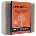 Plantlife Sandalwood Bar Soap - Moisturizing & Soothing Handcrafted Soap - 4oz Plant-Based Formula