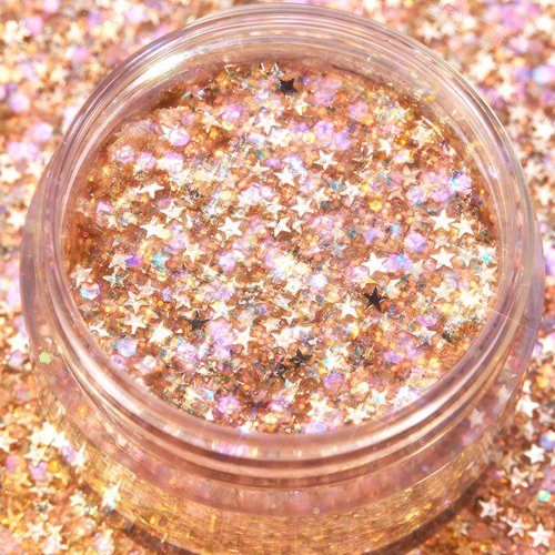 ColourPop Glitterally Obsessed Body Glitter Gel - Multi-Colored, Easy-to-Use Adhesive Formula - 0.06 oz