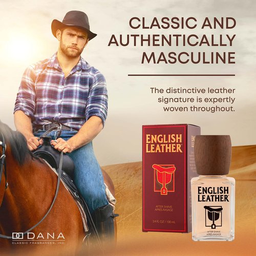 English Leather By Dana For Men. Aftershave 3.4-Ounces