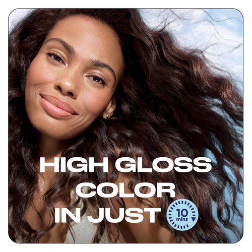 Clairol Nice'N Easy 10 Permanent Hair Dye - 5 Medium Brown Color | Pack of 1 for Gorgeous Hair