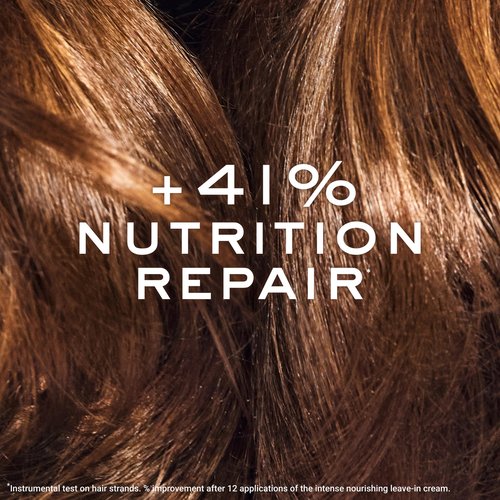 Nuxe Hair Prodigieux Intense Nourishing Leave-in Cream. Repairs & Protects Hair From Heat, For Soft, Shiny and Healthy Looking Hair. With Argan and Jojoba Oil, 3.4 Fl Oz