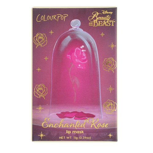 ColourPop Lip Mask - Leave-On Moisturizer & Overnight Treatment - Hydrates Dry Lips with Shea Butter & Vitamin E - Enchanted Rose (0.5 oz)