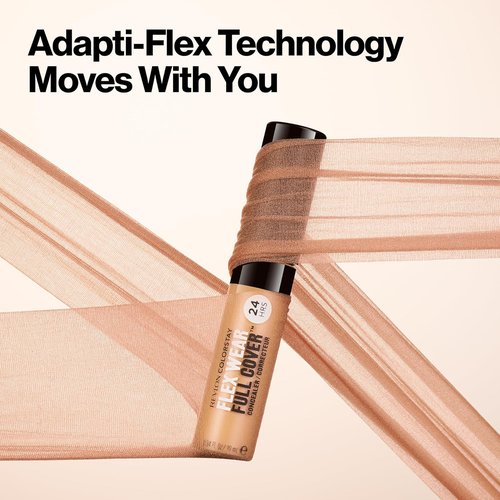Revlon ColorStay Flex Wear Concealer - Full Coverage, Non-Creasing Formula with Hyaluronic Acid | 005 Fair, 0.34 Fl Oz