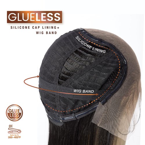 Sensationnel Bare Lace 13X6 Wigs - Unit 12 Lacefrontal Glueless Synthetic 180 Degree Preplucked Hairline (CARAMELBLONDE)