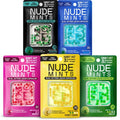 NUDE MINTS | Dual Action Liquid Capsules | Mouth Watering Mint - Lasts 3X Longer - 3X Stronger - Extreme Bad Breath Treatment For Adults - Sugar Free, 0 Calorie - Variety - 5 Pack - 150 Capsules