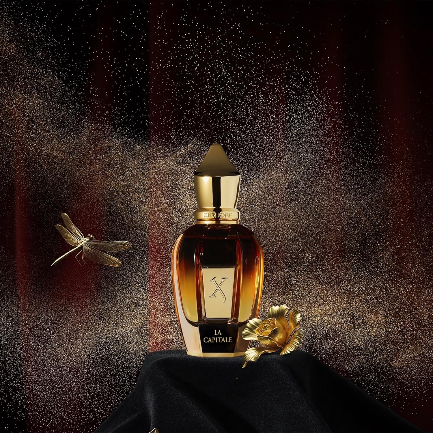 Xerjoff La Capitale Parfum - 50ml Unisex Amber Perfume with Strawberry, Leather & Vanilla Notes