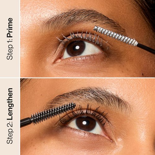 Honest Beauty 2-in-1 Extreme Length Mascara & Lash Primer - Lengthening & Volumizing | Cruelty-Free | Black, 0.27 fl oz