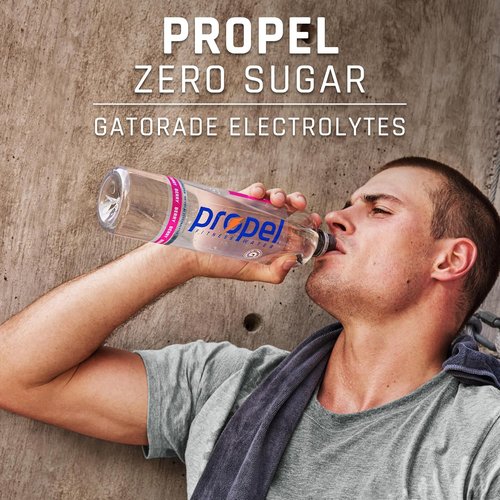 Propel Kiwi Strawberry Sports Drink - Zero Calorie Electrolytes & Vitamins C&E | 16.9 Fl Oz (12 Count)