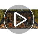 Black Maple Leaves Halloween Garland 2 Pack - Spooky Decor for Indoors & Outdoors - 12 Ft Total with Hooks