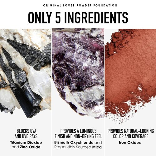 bareMinerals Original Loose Powder Foundation SPF 15 | Sheer to Full Coverage Face Makeup