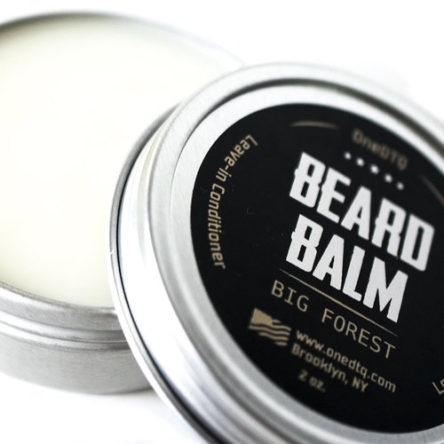 Big Forest Beard Balm - Premium Beard Butter for Men | 2 OZ of Organic Oils & Shea Butter - Light Hold for All Styles